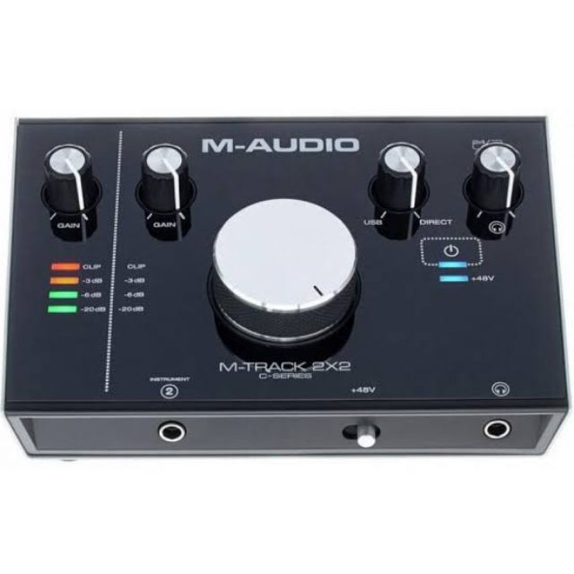M-AUDIO M-TRACK 2X2 AUDIO INTERFACE
(มือสอง สภาพมือ1 95% )