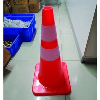 กรวย PVC กรวยจราจร กรวยฉุกเฉิน กรวยยางจราจร คาดแถบ