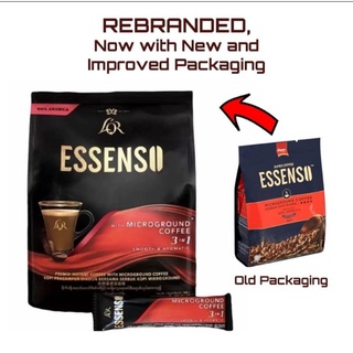 Super Coffee Essenso Microground Coffee 3 in 1 Coffee Beans 20 x 25g (500g)