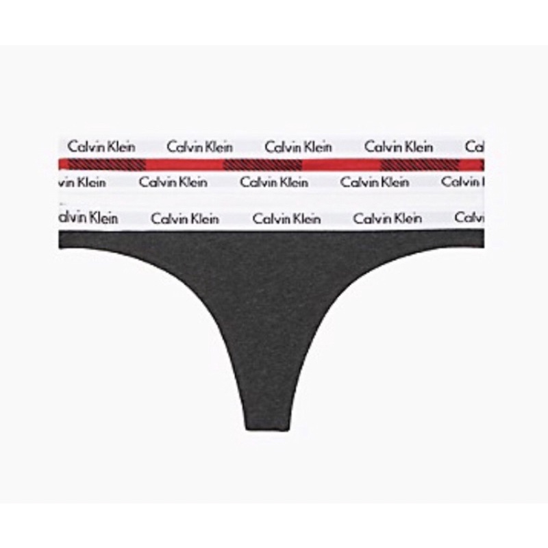 Calvin Klein Thong Pack 3 กางเกงใน ผู้หญิง  CK คาลวิน ไคลน์ Sale