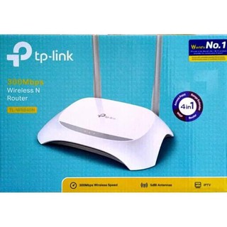 Tplink WR840 N (TP-LINK WR840N) TP LINK WR 840N เราเตอร์อินเตอร์เน็ตไร้สาย 300MBPS