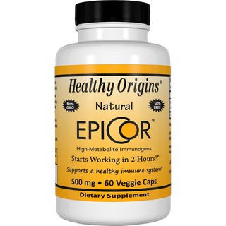 Healthy Origins, EpiCor, 500 mg, 60 Veggie Caps