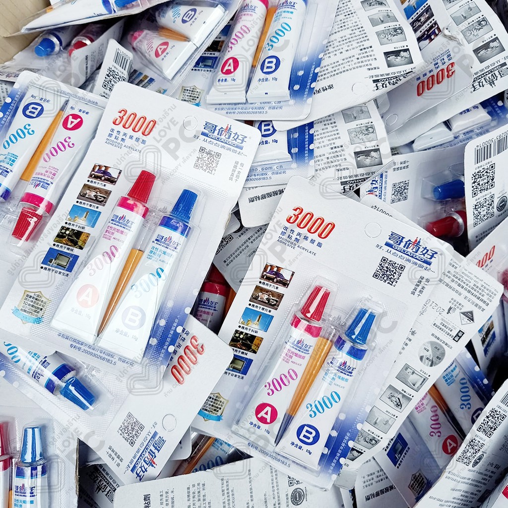 กาว3ตัน Epox 3000 (ชนิดแห้งเร็ว) สำหรับซ่อมบอดี้โน๊ตบุ๊ค Notebook และซ่อมแซมอุปกรณ์อื่นๆ
