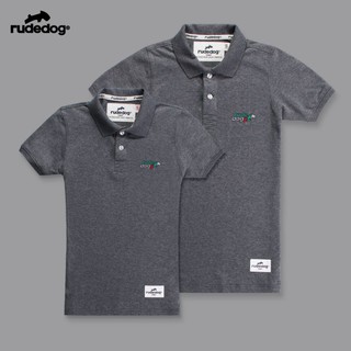 Rudedog เสื้อโปโล รุ่น Mozaic สีท็อปดำ (ราคาต่อตัว)