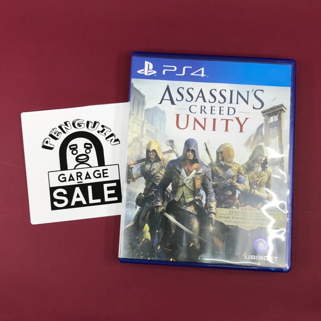 แผ่นเกมส์ Ps4 มือสอง Assassin’s Creed Unity