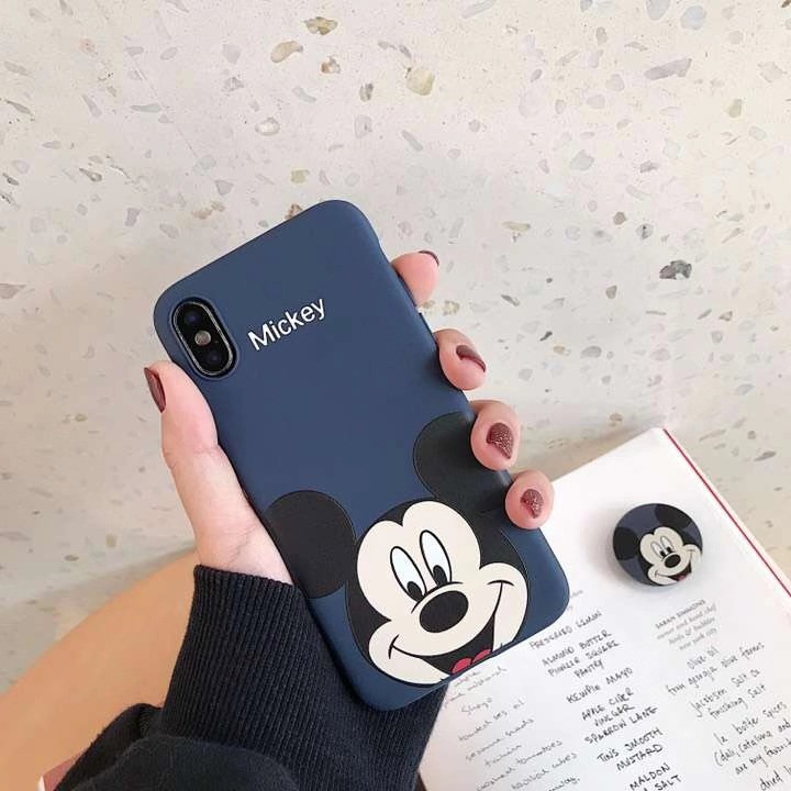 เคสไอโฟน iphone 6s soft minnie mickey น่ารักสําหรับไอโฟน 8plus x xs max xr #7