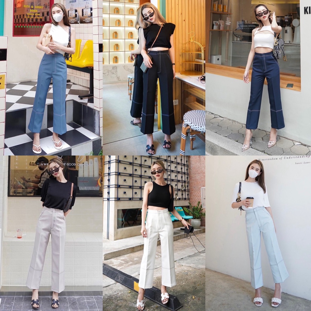 Bemingpants026 (XS-4XL) - Pocket Beming Pants (6 สี)