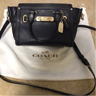 Coach Swagger 20 💥สีดำ หรูหรา หายากก