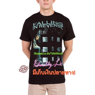 T-shirt  เสื้อวง Falling In Reverse เสื้อยืดลาย ฟอลลิ่ง อิน รีเวิร์ส เสื้อยืด วงดนตรี เสื้อวินเทจ RCM1383S-5XL