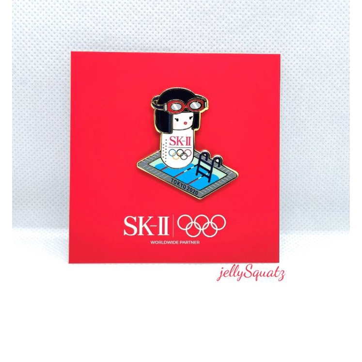 Skii 2020 TOKYO OLYMPIC JAPAN PIN BADGE