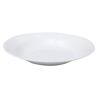 🔥HOT🔥 จานทรงลึก 8 นิ้ว สีขาว Deep Plate 8" White Color