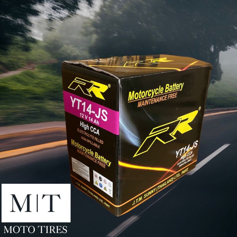 RR​ YT14-JS (12V​ 14AH) แบตเตอรี่​สำหรับ​รถจักร​ยานยนต์​ R1200 GS