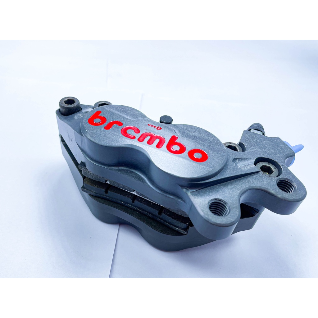 Brembo ปั๊มล่าง หูชิดซิ่ง 4 POT CNC 40mm. Right ( ขวา ) ของแท้