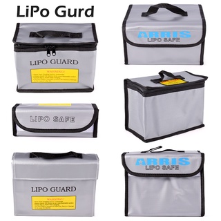 ถุงเซฟตี้ Lipo Guard กันไฟ กันระเบิด แบบพกพา สําหรับโดรนบังคับ FPV