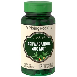 โสมอินเดีย 120เม็ด Ashwagandha Root (Withania somnifera), 460 mg, 120 Quick Release Capsules