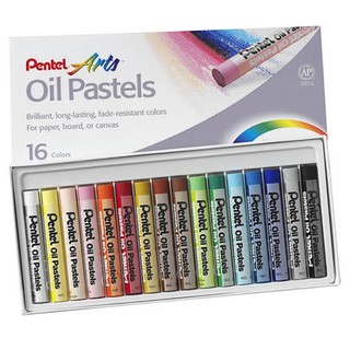 KTS (ศูนย์เครื่องเขียน) สีชอล์ก Oil Pastels Pentel 16 สี