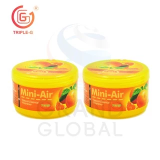 Triple-G air freshener gel น้ำหอม เจล ปรับอากาศ เจลหอม เจลปรับอากาศ ดับกลิ่น อับ ชื้น 75 กรัม ( 12 ชิ้น) น้ำหอมติดรถยนต์