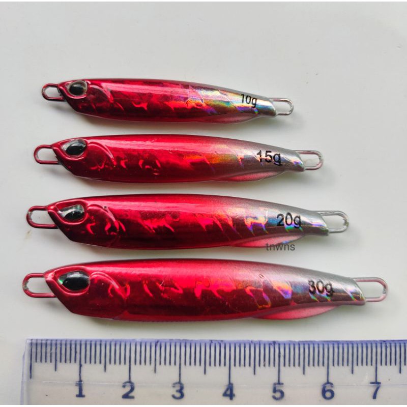 ไมโครจิ๊ก 10-30 กรัม (Micro Jig) เหยื่อปลอม เหยื่อตกปลา เหยื่อจิ๊ก - รูปที่ 3