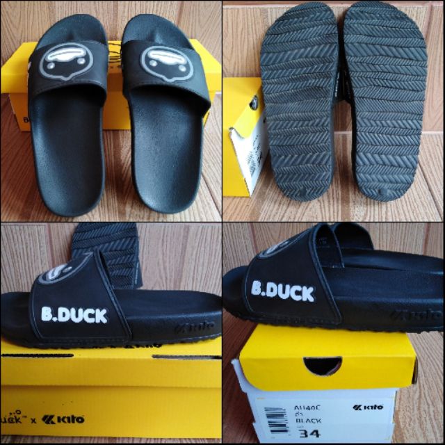 รองเท้าแตะสวม​เด็ก​  kito B.DUCK สีดำ