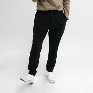 TAKEO KIKUCHI กางเกงขายาว 2WAY STRETCH WOOLLIKE EASY PANTS