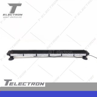 ไฟไซเรน 6 ท่อน 2 หน้า มีไฟข้าง ขนาด 98 cm ขาแม่เหล็ก