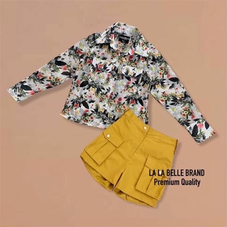 เซ็ตกางเกงขาวสั้น ป้าย Lala belle size S