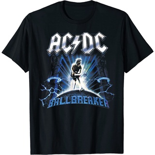 เสื้อยืดผ้าฝ้ายพรีเมี่ยม เสื้อยืด พิมพ์ลาย Ac DC Balbreaker