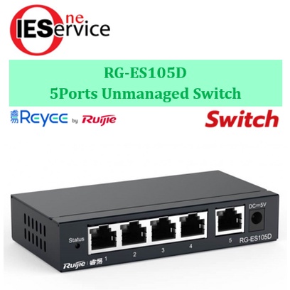 Ruijie Reyee RG-ES105GD  5Ports Gigabit Unmanaged Switch