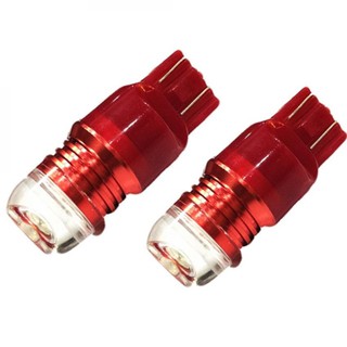 หลอด LED ไฟเบรคแดงกระพริบ เสียบใหญ่ T20 SUPER LED แสงสีแดง 1 คู่ (FLASH RED ) 84-racing