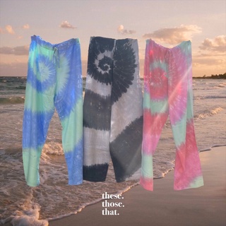 กางเกงมัดย้อม tiedye plus size - tie the ROPE pant [these those that]