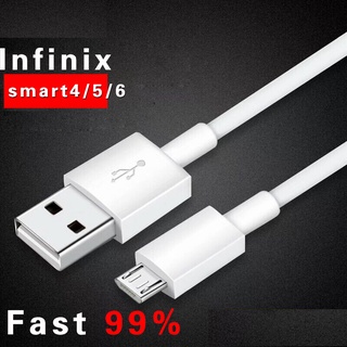 For infinix smart 5 smart 6 smart 4 สายเคเบิล Micro Usb สายเคเบิลข้อมูล ทองแดงบริสุทธิ์ 100% คุณภาพ สายชาร์จเร็ว สายข้อมูล Android