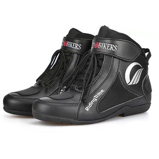 รองเท้ามอเตอร์ไซค์ Riding Tribe SPEED BIKER A015แบบผูกเชือกปรับความกระชับง่ายๆ ระบายอากาศได้ดี 🔥พร้อมส่ง🔥มีเก็บปลา