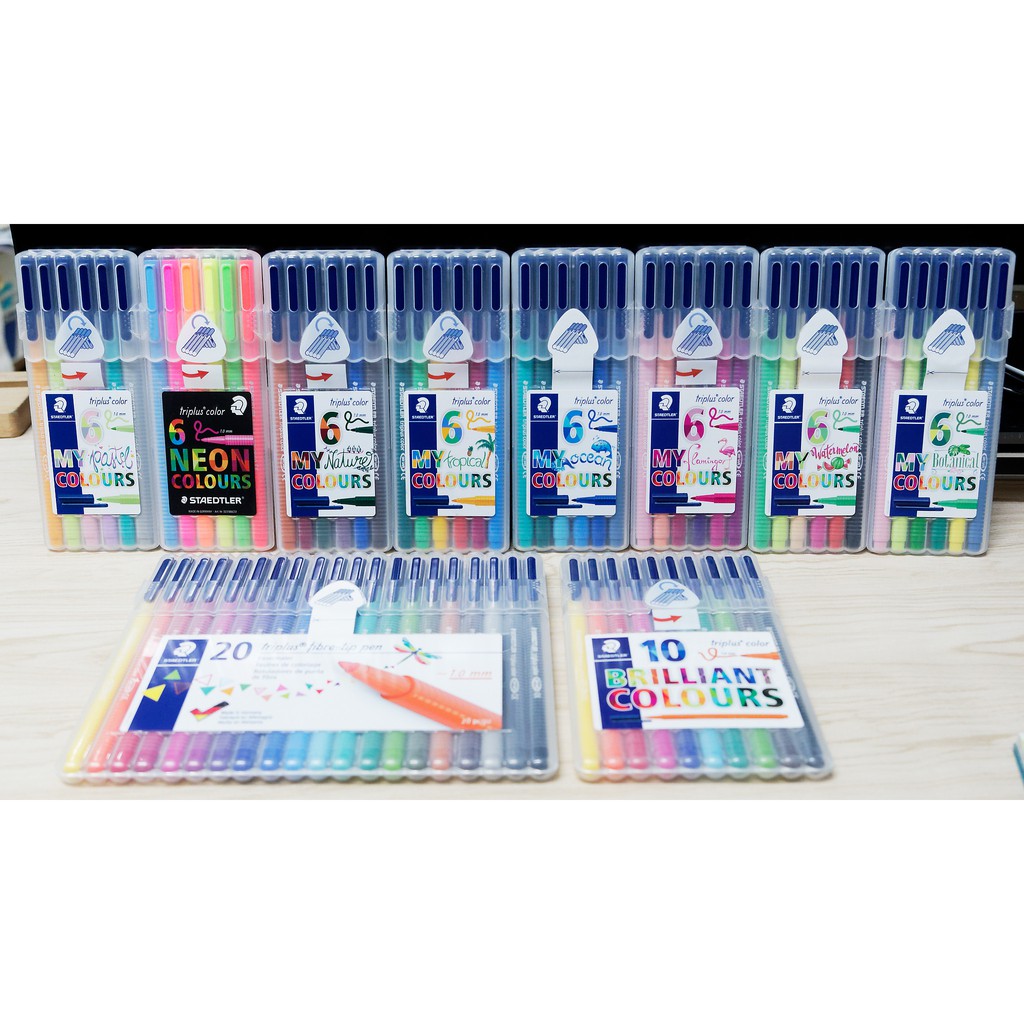 Set ปากกาไตรพลัส staedtler Triplus color 323