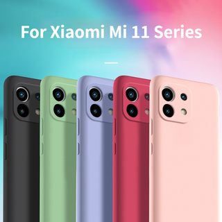 เคส xiaomi Mi 11 Pro Candy Case เคสซิลิโคน xiaomi Mi11 Lite เคส Jelly Silicone Xiaomi Mi11 Ultra Soft Case Mi11 เคสโทรศัพท์ แบบนุ่ม