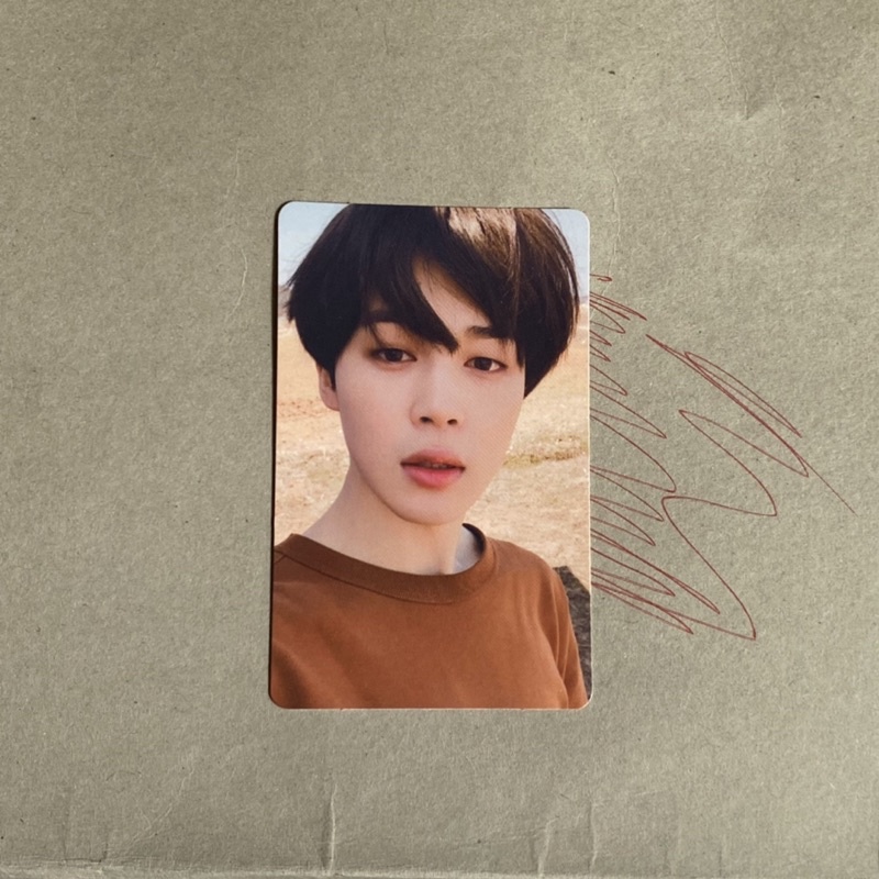 SA Photocard Jimin image ver Taer Y Jimin desert อย่างเป็นทางการ