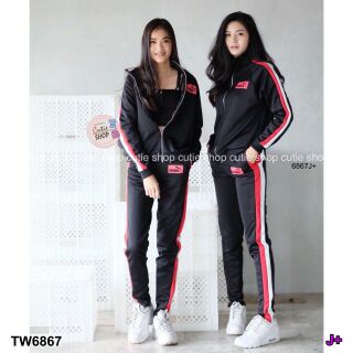 Set sport wear  ชนช๊อปเลยจ้า เสื้อแจ็คเก็ตตัด