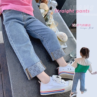 Ready Stock❦ Korean Summer New Girls All-match Sports Loose Casual Jeans