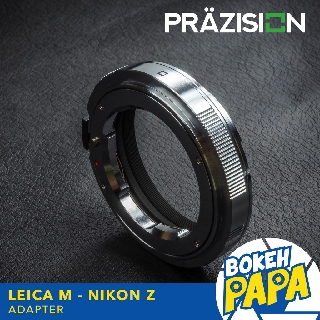 เมาท์แปลง LM-NIK Z ยี่ห้อ PRAZISION ( Lens mount adapter Leica M For NIKON Z6 / NIKON Z7 / NIKON Z50 )( LM NIKZ / LM-Z )