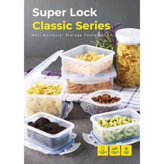 Superlock รุ่น 5054/2 กล่องถนอมอาหาร รุ่น Classic ความจุ 1750 มล. ปราศจากสารก่อมะเร็ง (BPA Free)