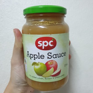 เอสพีซีสมูทแอปเปิ้ลซอส 375กรัม SPC Smooth Apple Sauce 375g