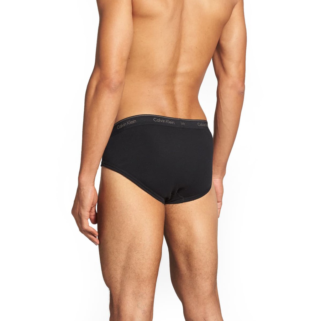 กางเกงใน Calvin Klein Men's Cotton Classics Low Rise Hip Briefs Size M