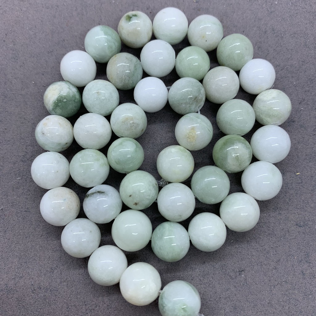 ลูกปัดหินหยก Chalcedony ทรงกลม ขนาด 4-16 มม. DIY ขายส่ง - รูปที่ 4