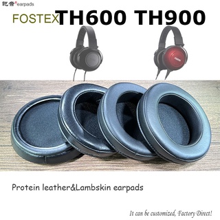 ฟองน้ําครอบหูฟัง หนังแกะ แบบเปลี่ยน สําหรับ FOSTEX TH600 TH900 หูฟัง Earpad