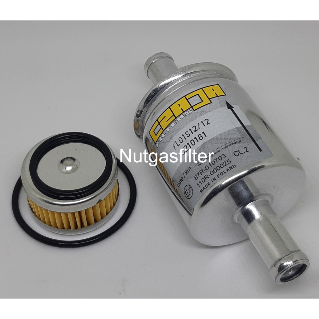 กรองแก๊ส LPG CZAJA (12/12) คู่กรองหม้อต้ม TOMASETTO