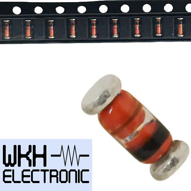 ไดโอด LL4148 5PCS IN4148 iN 1N 4148 SOD80 1N4148 SMD ไดโอดสลับอย่างรวดเร็ว