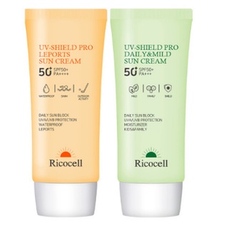 [Ricocell] ครีมกันแดด UV (SPF50+ PA++++) (SPF50+ PA+++) 70 มล. 1+1