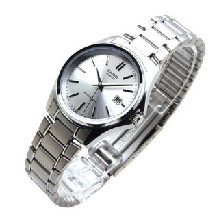 [ลด300฿โค้ดWINWSHVS440]Casio นาฬิการุ่น LTP1183A7A นาฬิกาข้อมือผู้หญิง สายแสตนเลสสีเงิน หน้าปัดเงินเต็ม