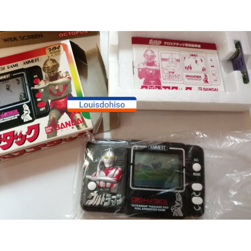 เกมกดบันได เกมกดอุลตร้าแมนครอส แอทแทคGAME & WATCH Bandai AnimestUltraman Cross Attack เกมกดเก่า เกมอ