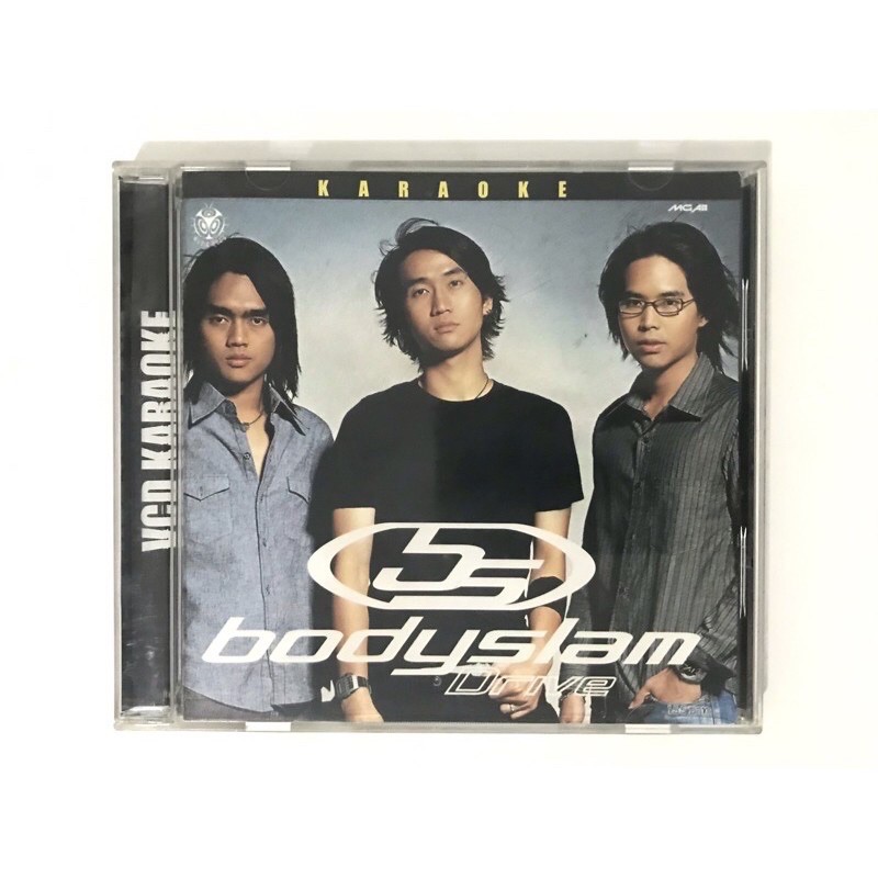 vcd karaoke วีซีดี บอดี้สแลม bodyslam drive (แผ่นแท้มือสอง)