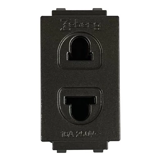 Zeberg ปลั๊กเดี่ยว ไม่มีกราวด์ ZBG 803K